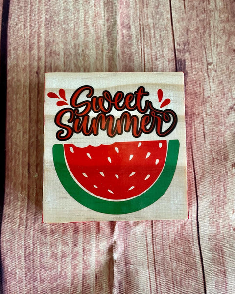 Watermelon summer